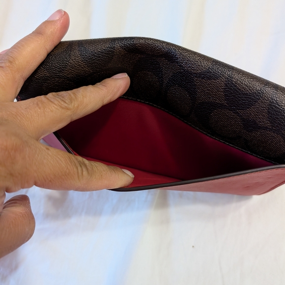 Coach Black and Red Wallet